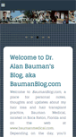 Mobile Screenshot of baumanblog.com